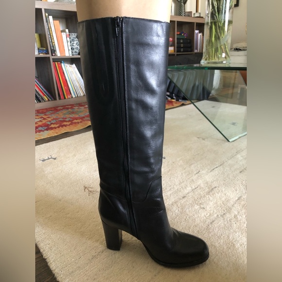 Tall boots, COSMOPARIS french brand, size EU 37, heels 8cm, very good condition - Picture 3 of 6